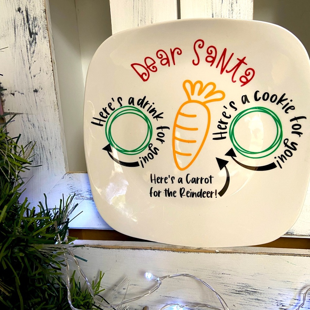 Santa plate